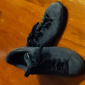 Dark Blue suede Adidas size 9.5